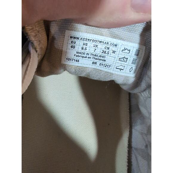 Keen Elsa Shoes Womens Size 9.5 Olive Green Canvas Low Top Sneaker Casual EUR 40 - Picture 9 of 9